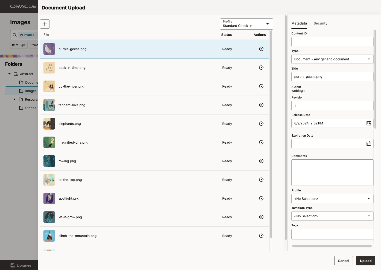 Redwood UI Browse View