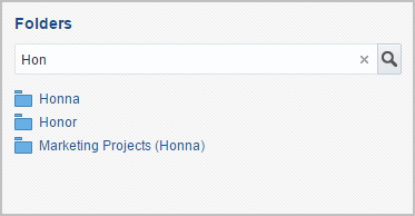 Folder Search Folder Search