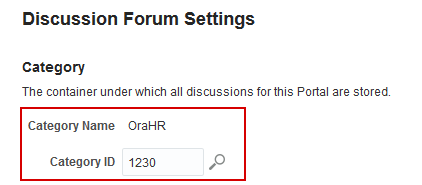 Portal Discussion Forum Settings: Multiple Forums