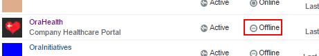 Offline Portal Status