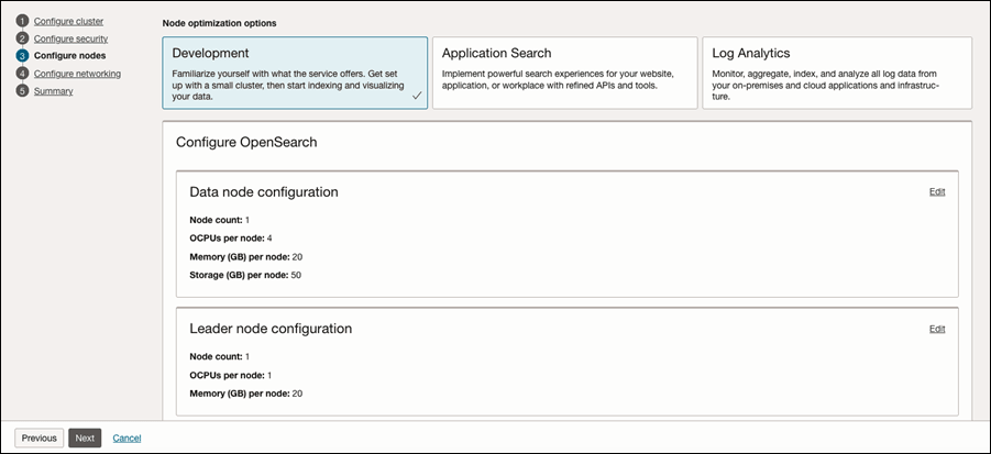 Configure Nodes