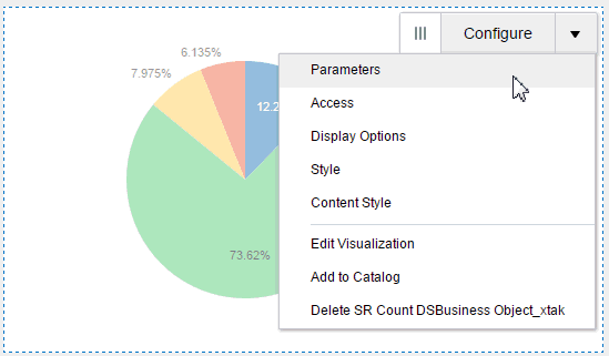 Consumer Task Flow-View Action Menu