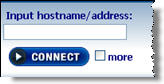 image:Connecting to host in QConvergeConsole