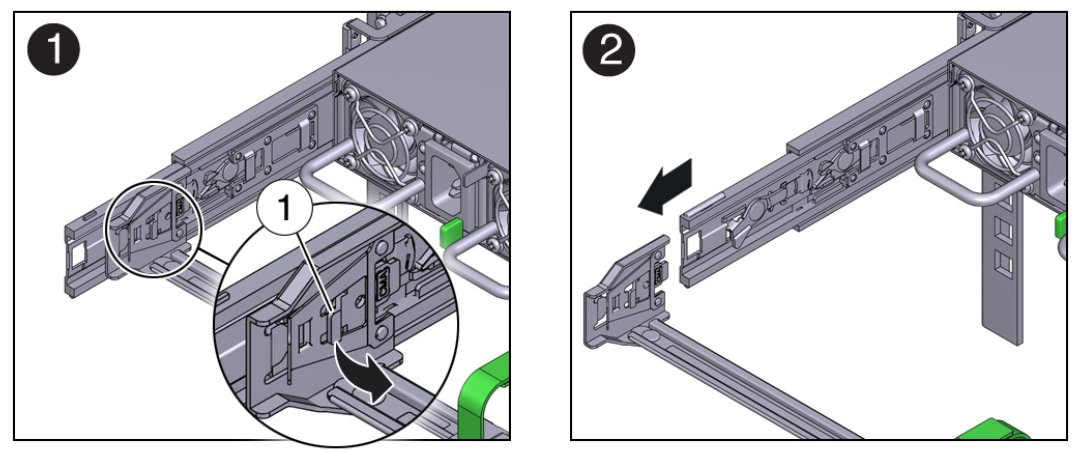 image:Figure showing how to disconnect connector A.