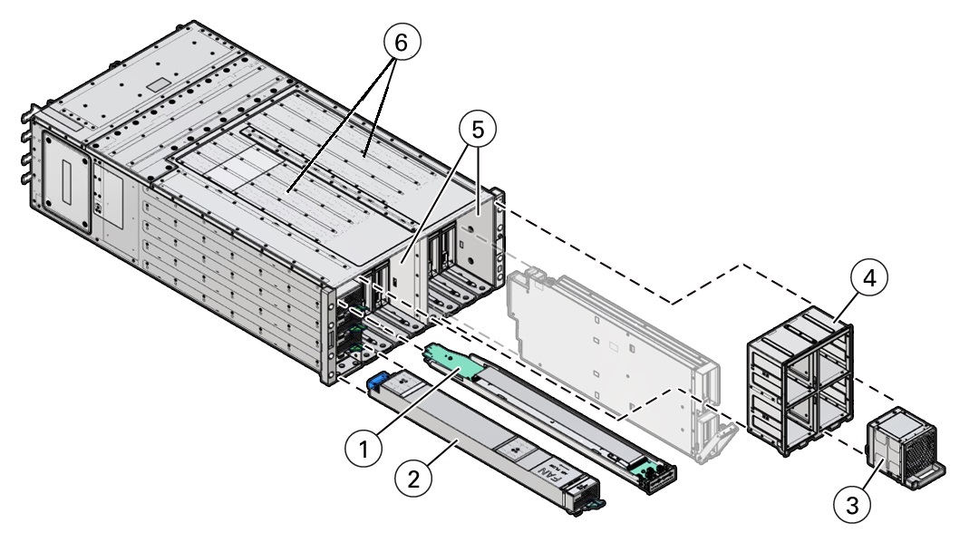 image:An illustration showing the front of the system