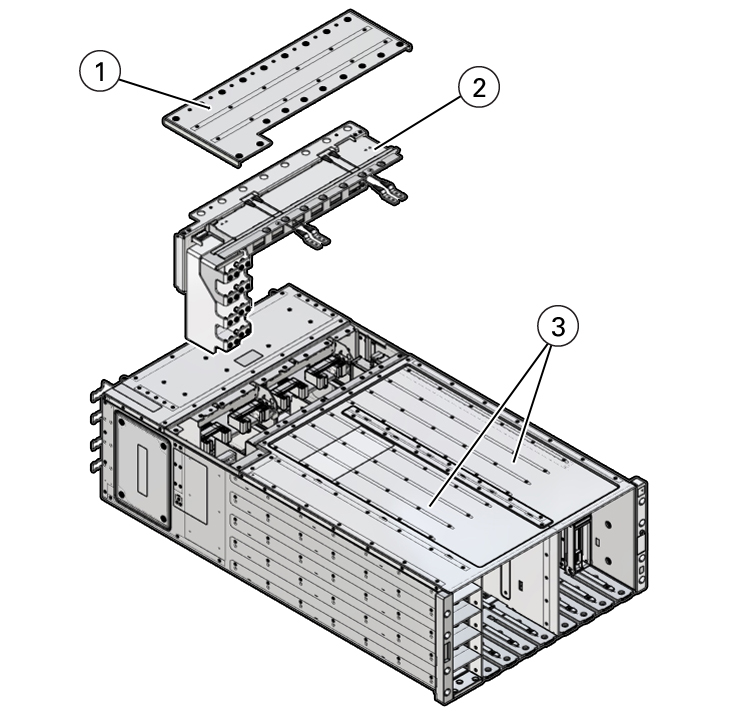 image:An illustration showing the chassis internal components.