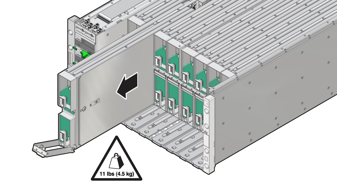 Image showing how to remove the CMOD from its slot.