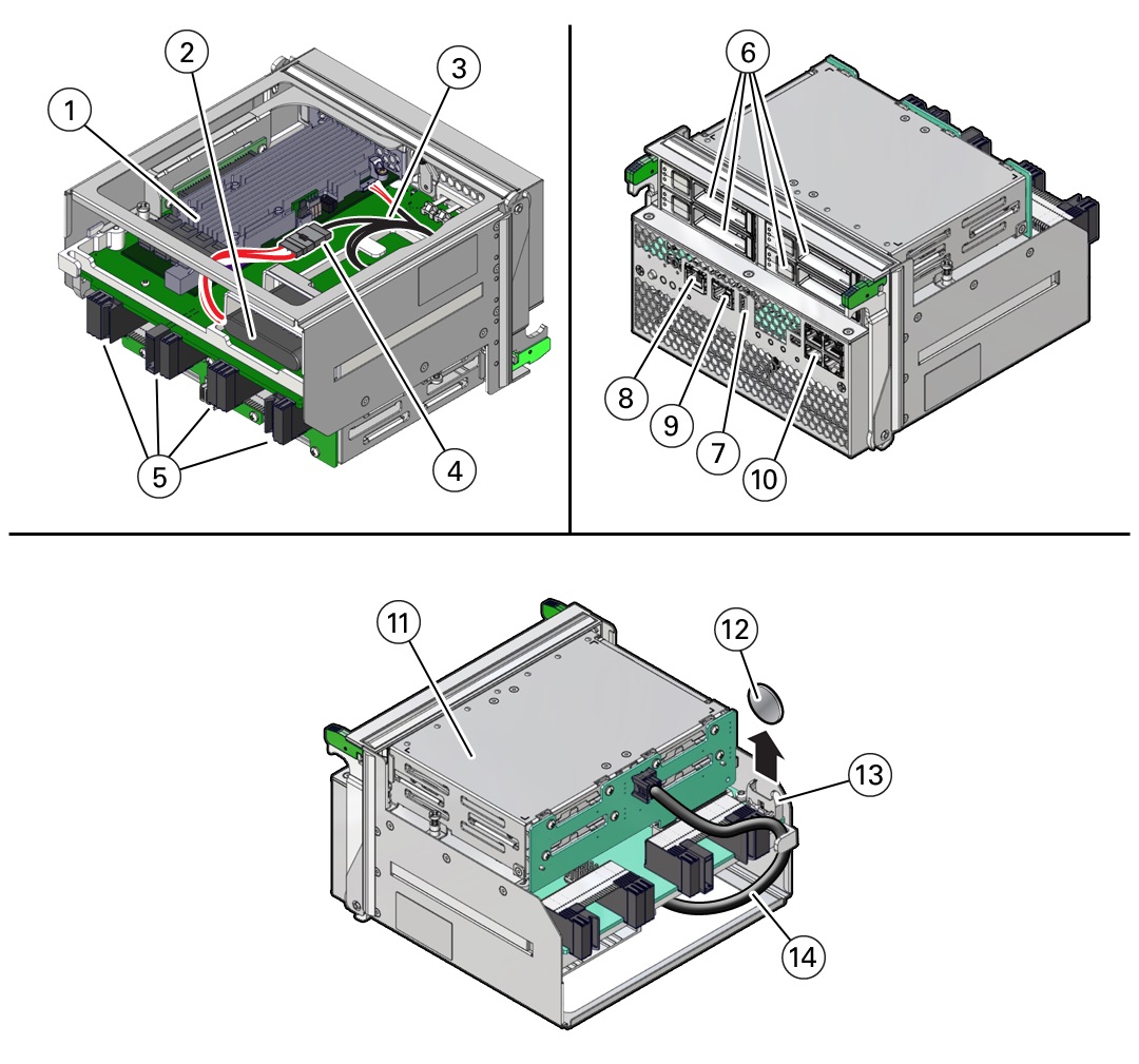 An illustration with call outs showing the SMOD components.