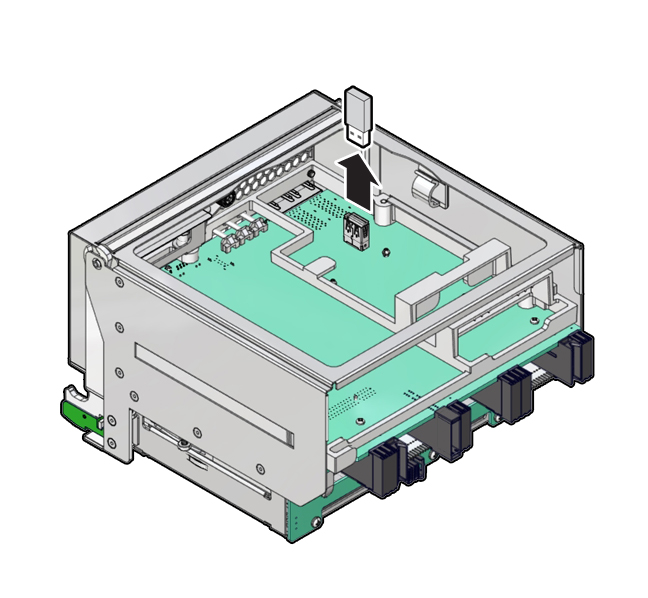 Image showing USB drive being removed.