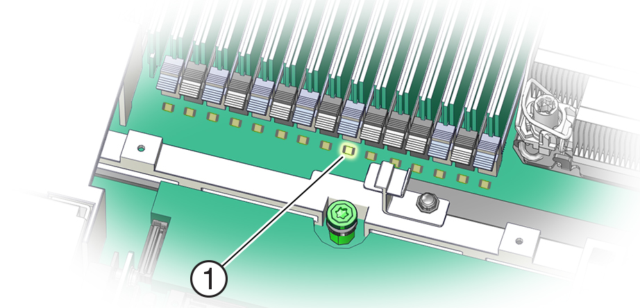 Figure showing a failed DIMM.