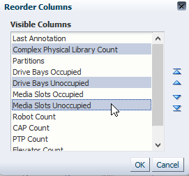 List with multiple items selected. List with multiple items selected.