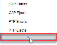 Menu showing down arrow to view more options