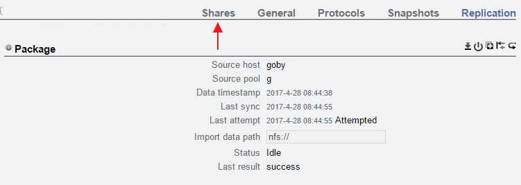Figure showing 'Shares' tab in replication package.