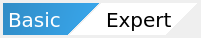 Icon for setting the experience level. Click to enable Basic or Expert mode.