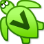 Turtle icon on the virtual machine status bar