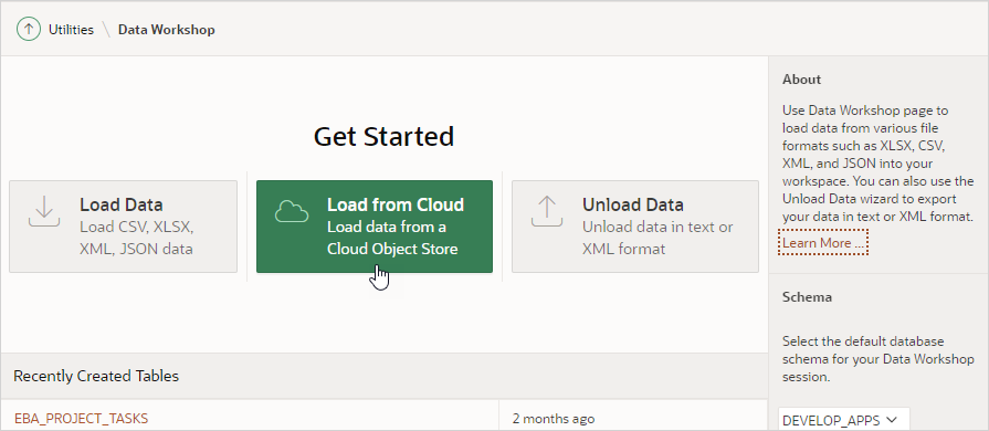 A continuación se muestra la descripción de load_from_cloud_button.png
