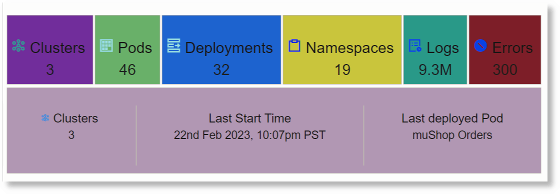 los mosaicos seleccionables se amplían para mostrar información adicional