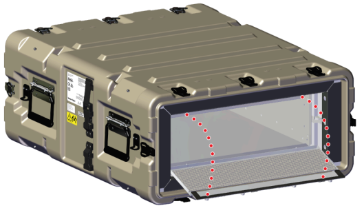 Rotación del conjunto de filtros delantero EMI