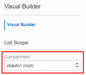 A continuación se muestra la descripción de admin-console-compartment.png