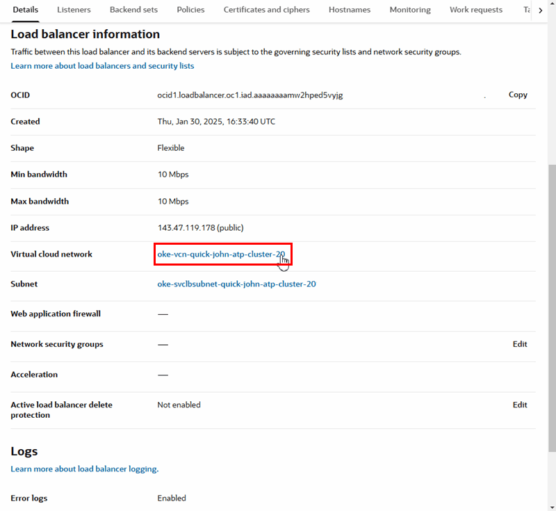 A continuación, se incluye la Descripción de waf-load-details-tab.png