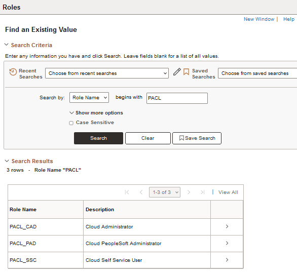 Roles de Cloud Manager