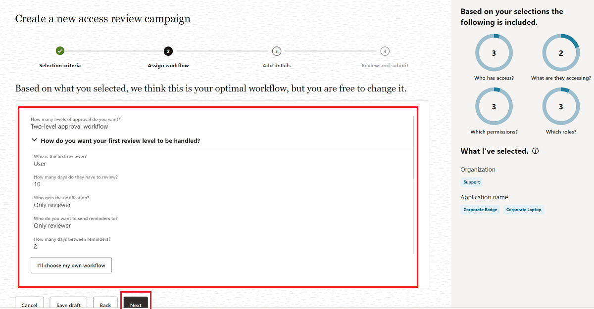 Configuración de flujos de trabajo