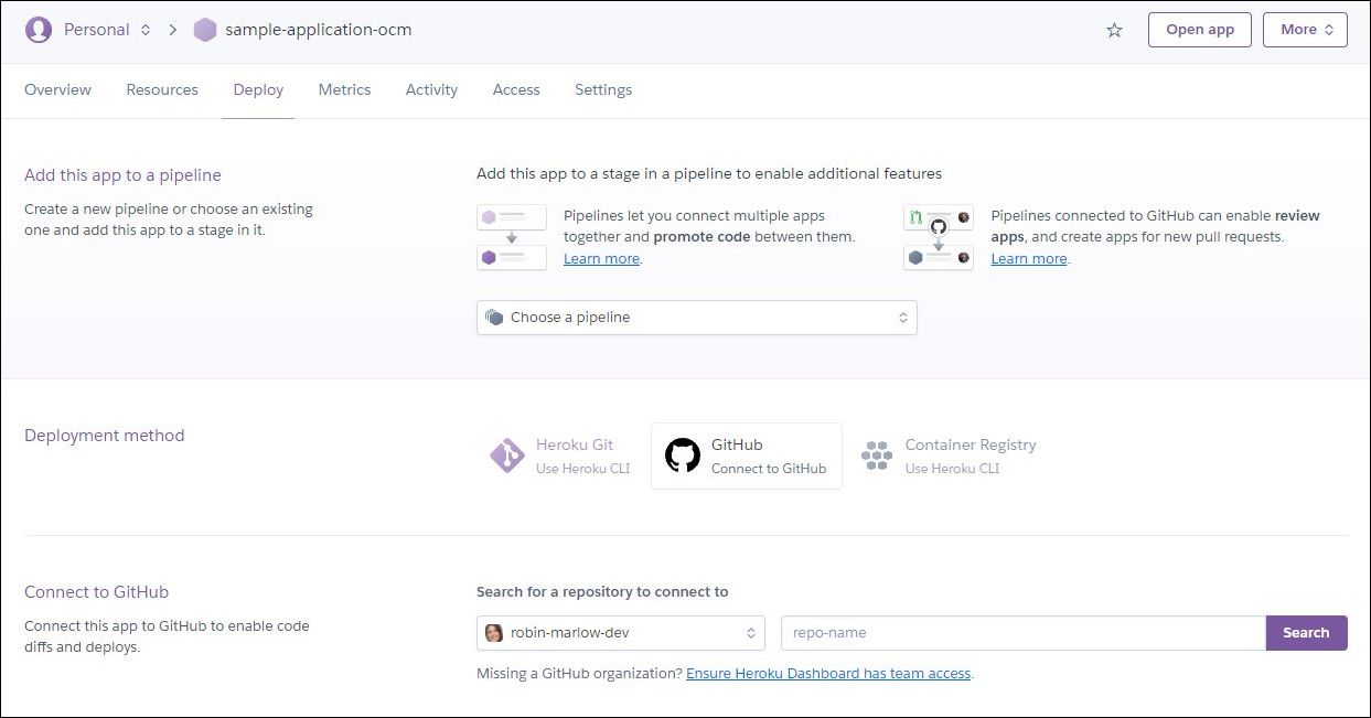 En esta imagen se muestra la configuración personal frente a equipo.