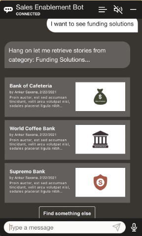 En esta imagen se muestra el componente personalizado en una página web de Site Builder. En esta imagen se muestra el componente personalizado en una página web de Site Builder.