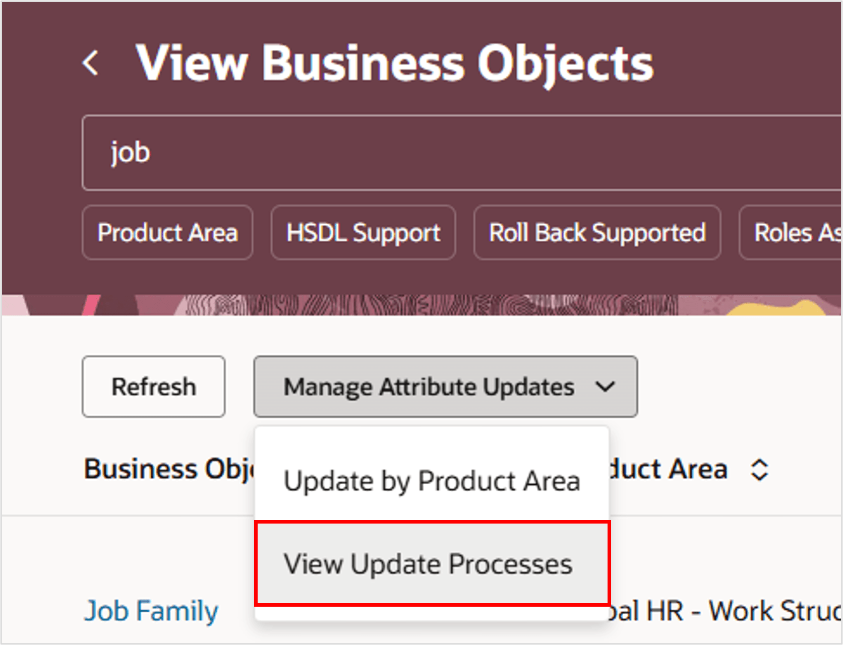 Haga clic en Update Attributes.