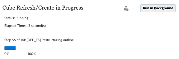 Estado de refrescamiento de cubo