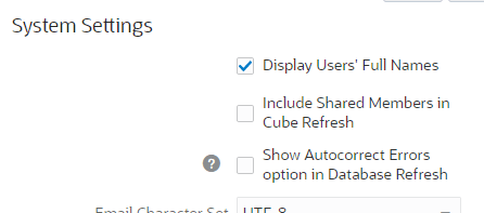 Configuración del sistema