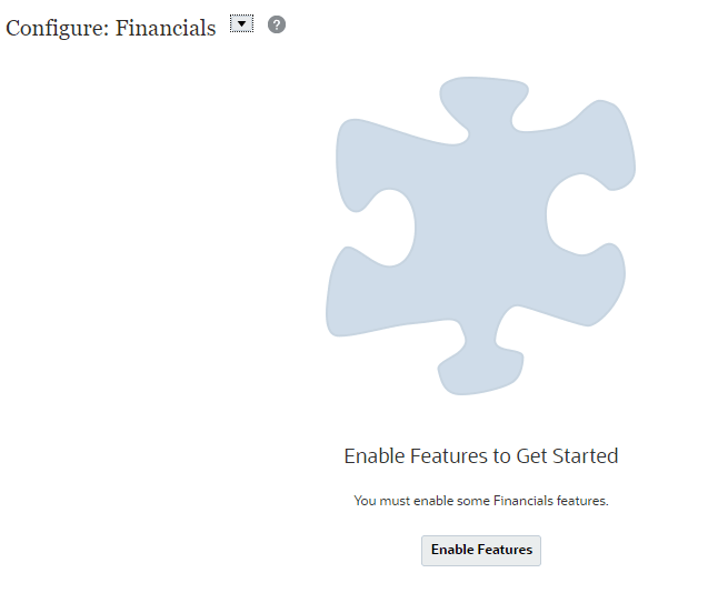 Configurar página para Finanzas