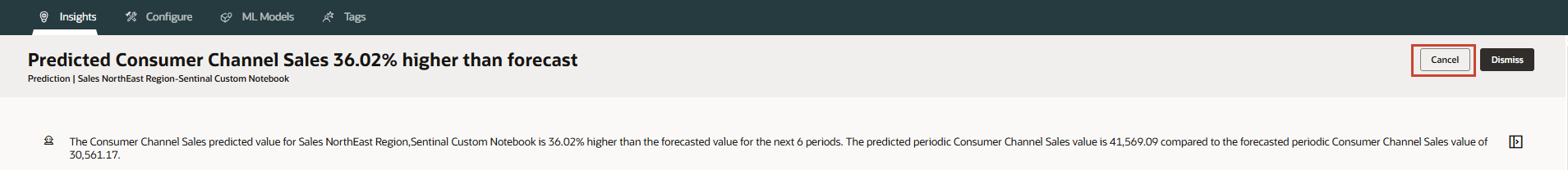 Cancelar percepción