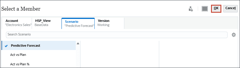 Seleccionar un Miembro