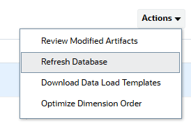 Refrescar base de datos