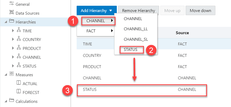 A continuación se incluye la Descripción de add-hierarchy-fact-table.png