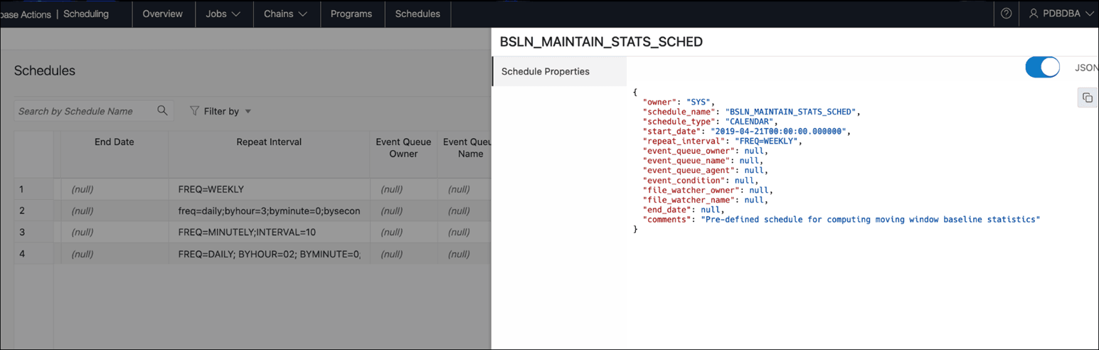 A continuación se muestra la descripción de schedule_page.png