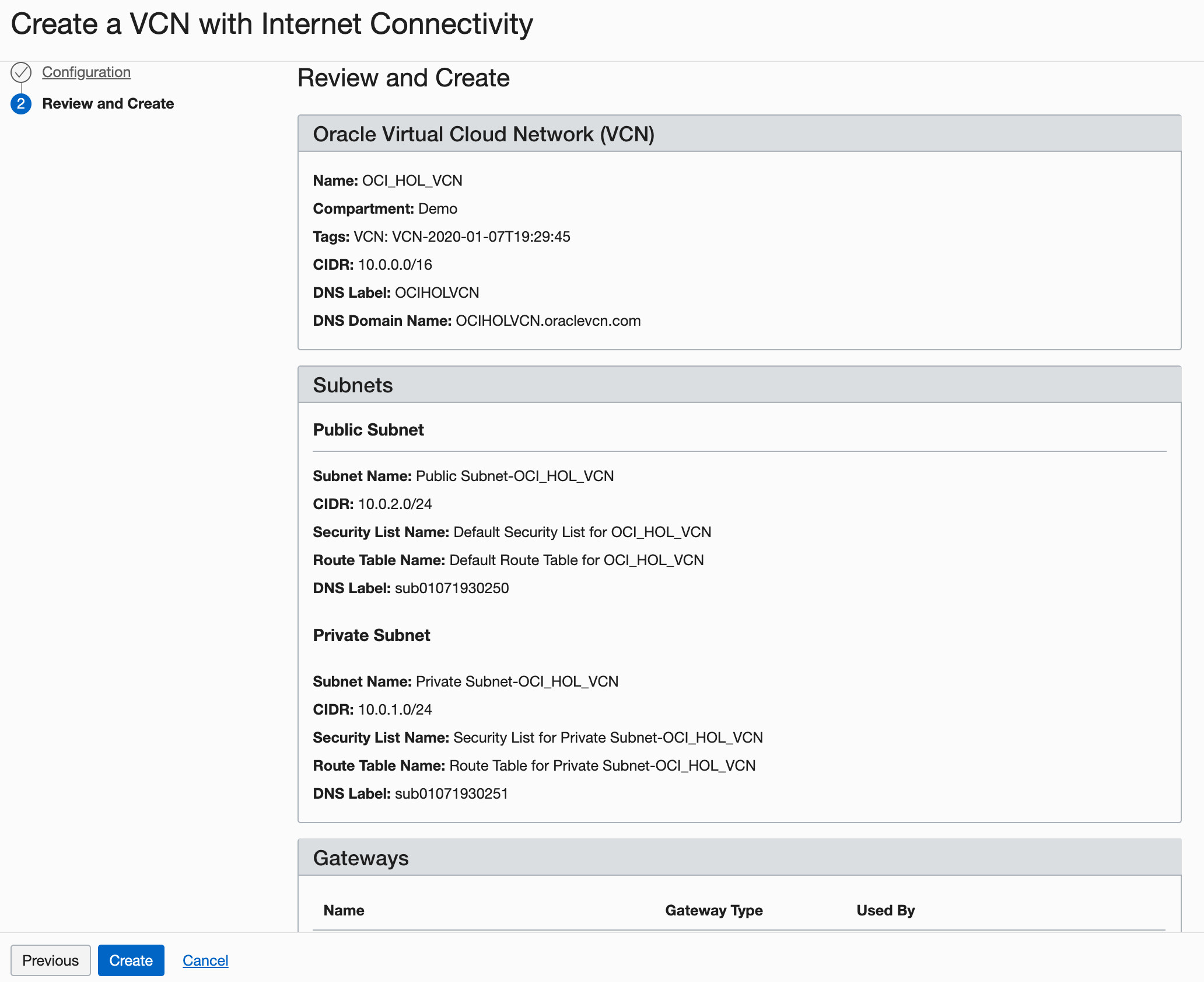 Revisar configuración de CV
