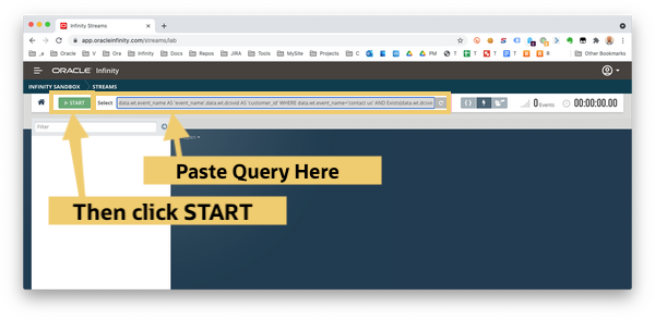 Imagen en la que se muestra dónde seleccionar una región.