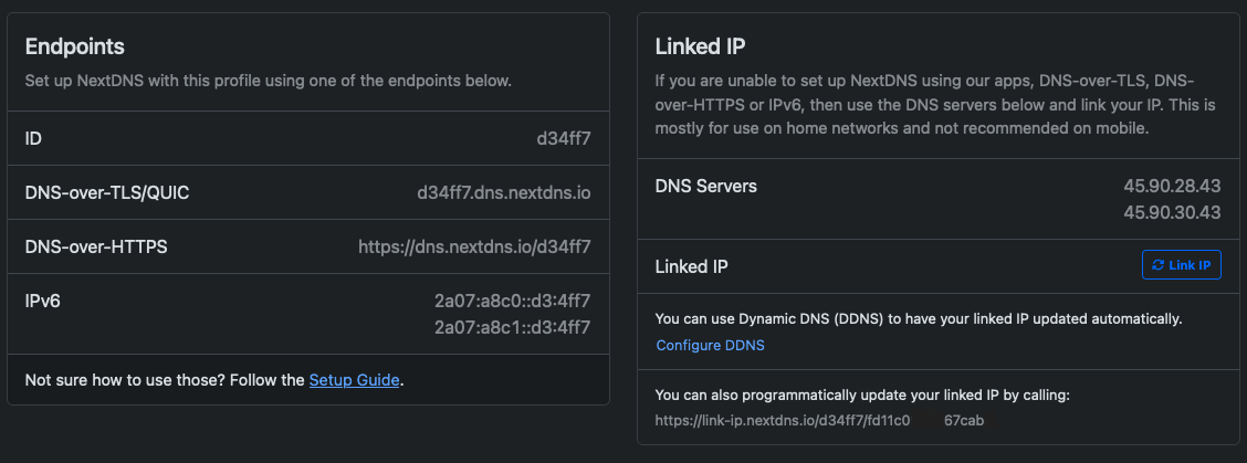 NextDNS_Console