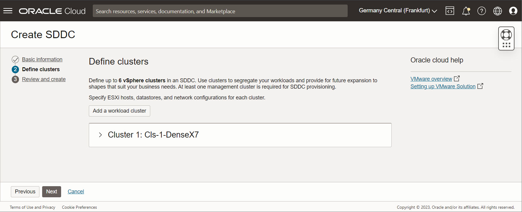 Definir Resumen de Clusters