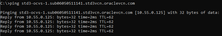 Segmento de superposición de NSX-T de OCVS para la comunicación ESXi del SDDC de Oracle Cloud VMware Solution Política de DR