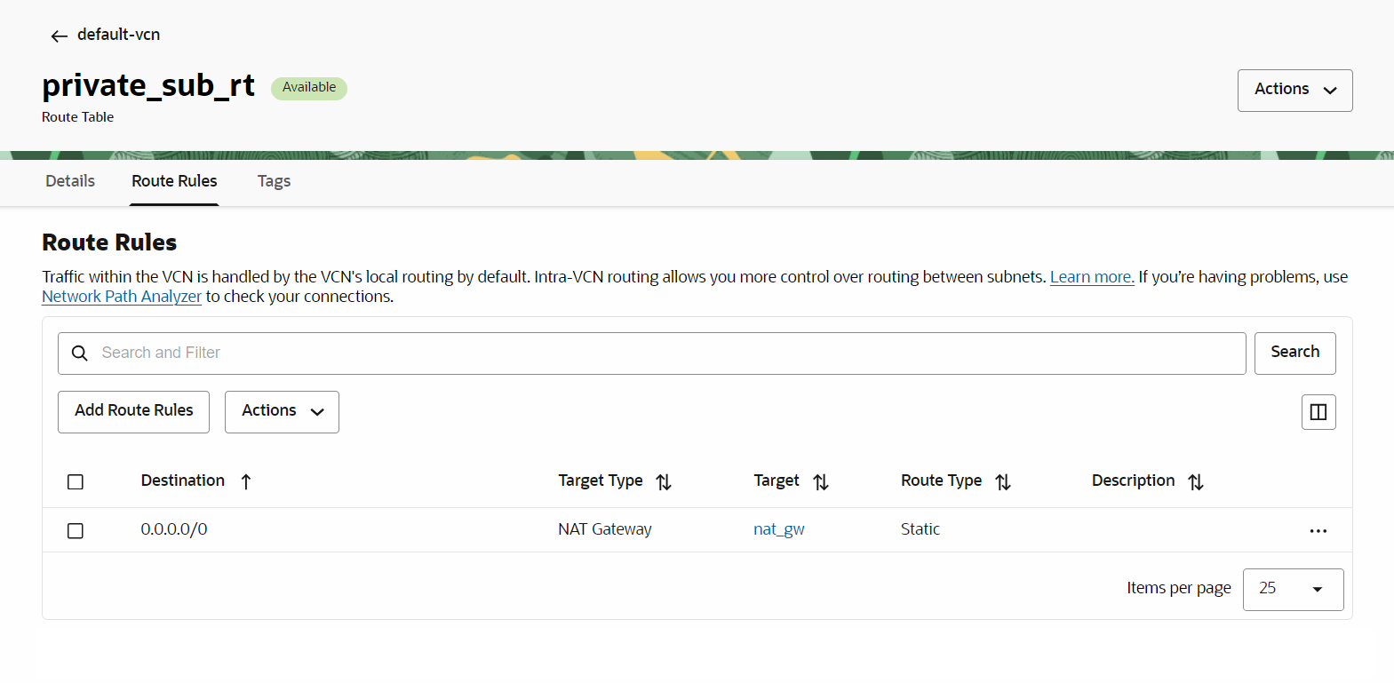 VLAN RT