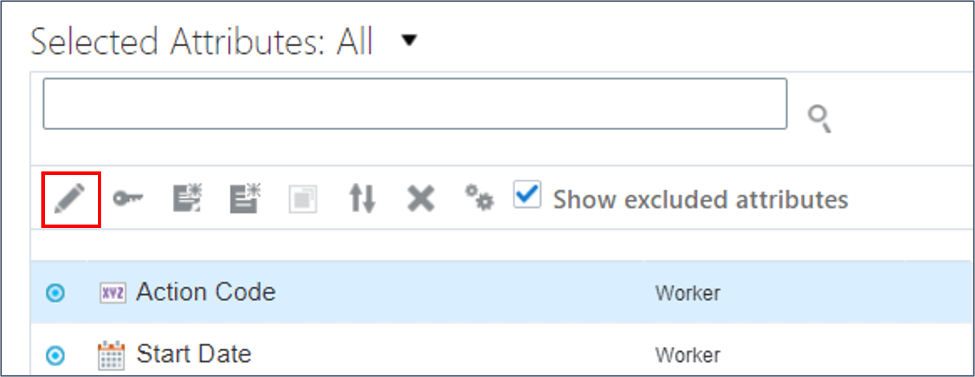 Ajouter tous les attributs d'affectation requis
