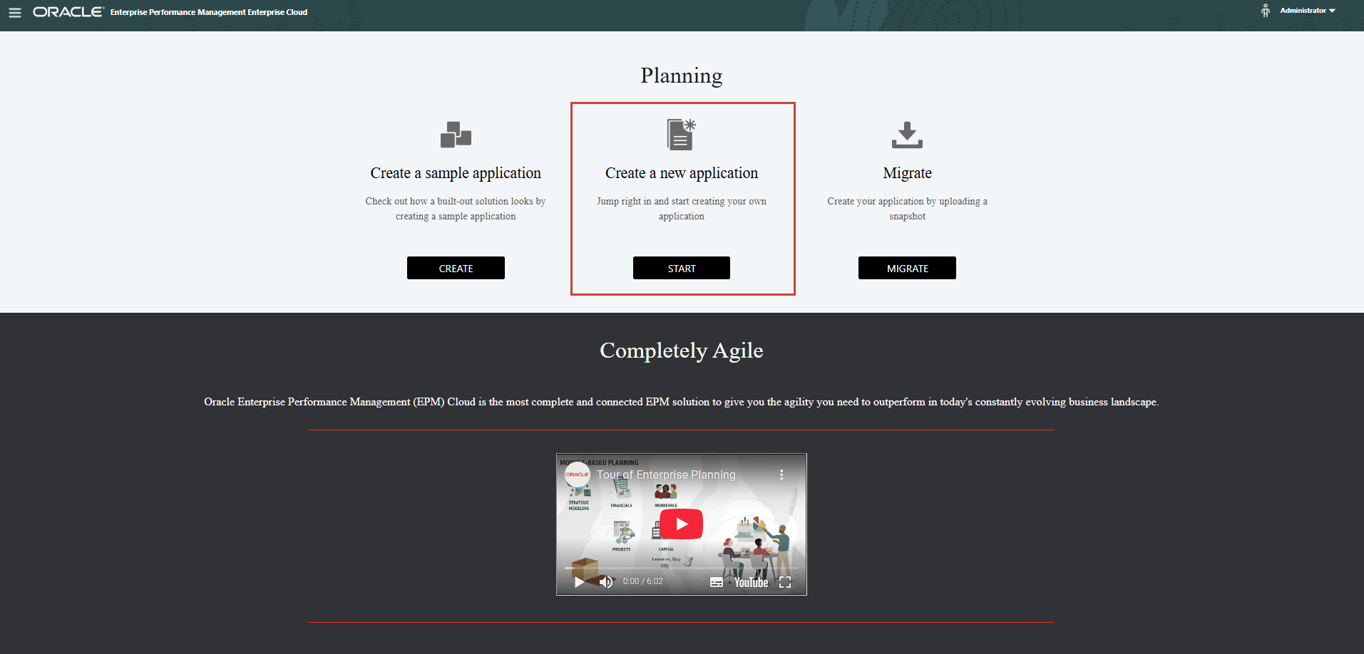 nouvelle application