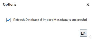 Boîte de dialogue Options