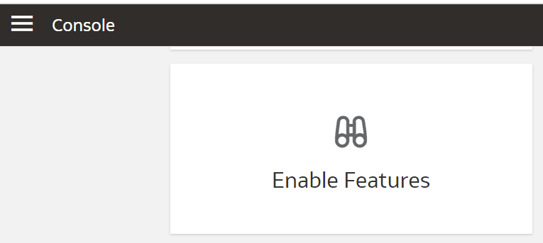 Activer la vignette Fonctions dans la console Activer la vignette Fonctions dans la console