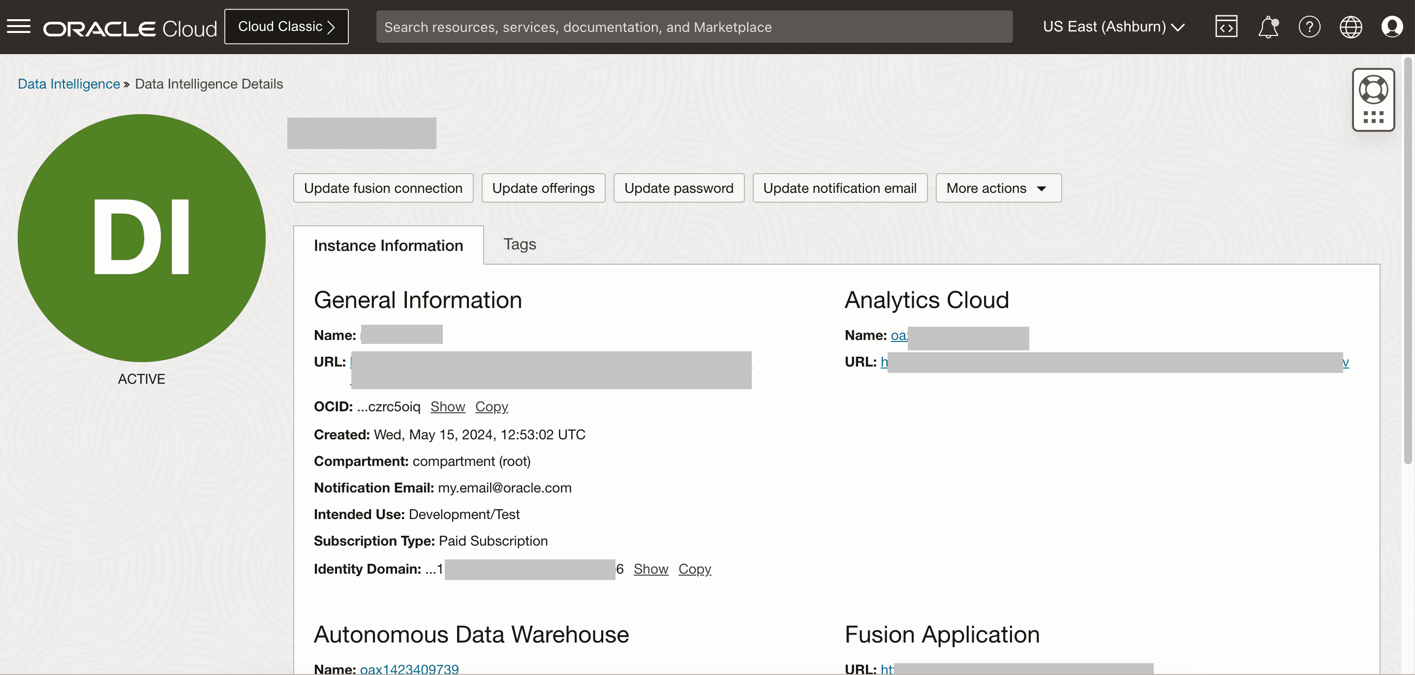 Description de fawag-instance-detail-page-oac.png :