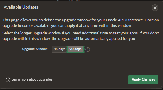 Une description de adb_apex_available_updates.png suit