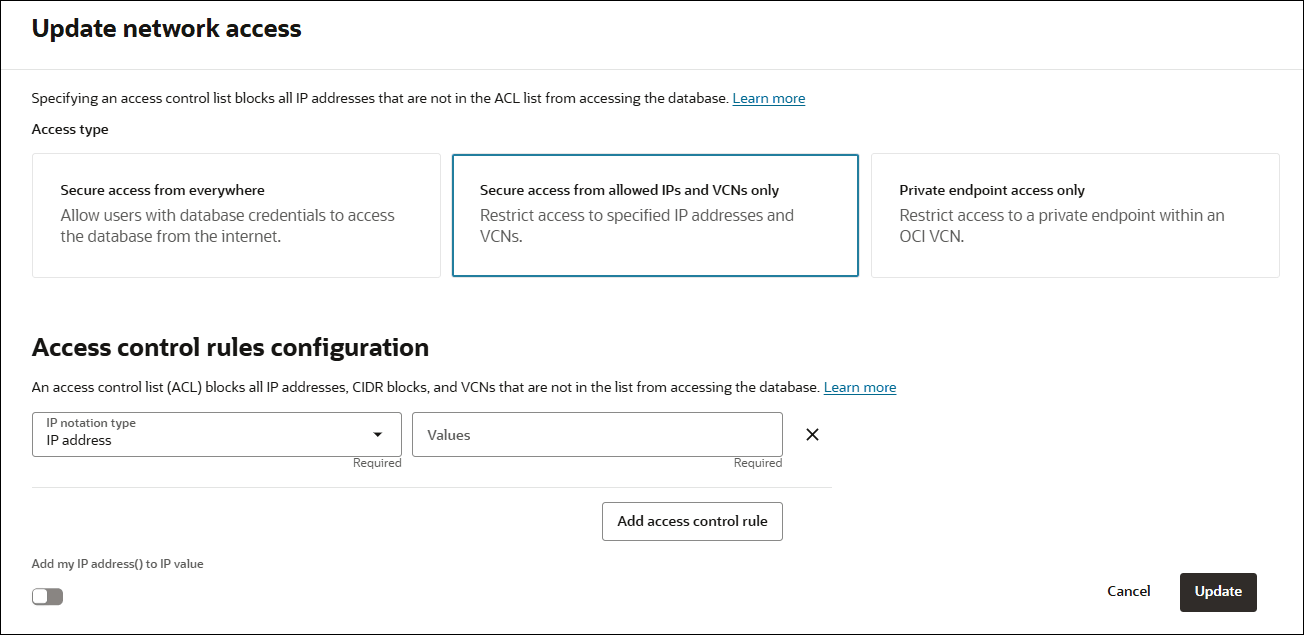 Une description de adb_network_access_acl_provision.png suit